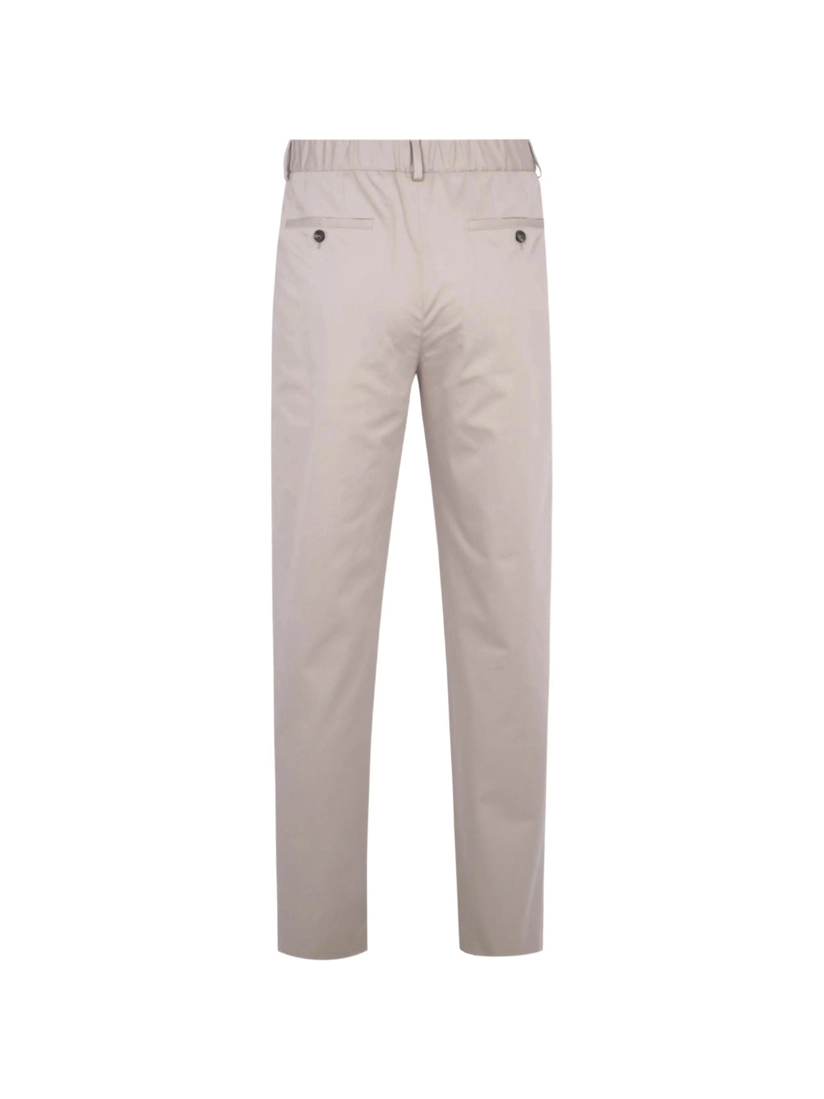 Long formal trouser cotton satin