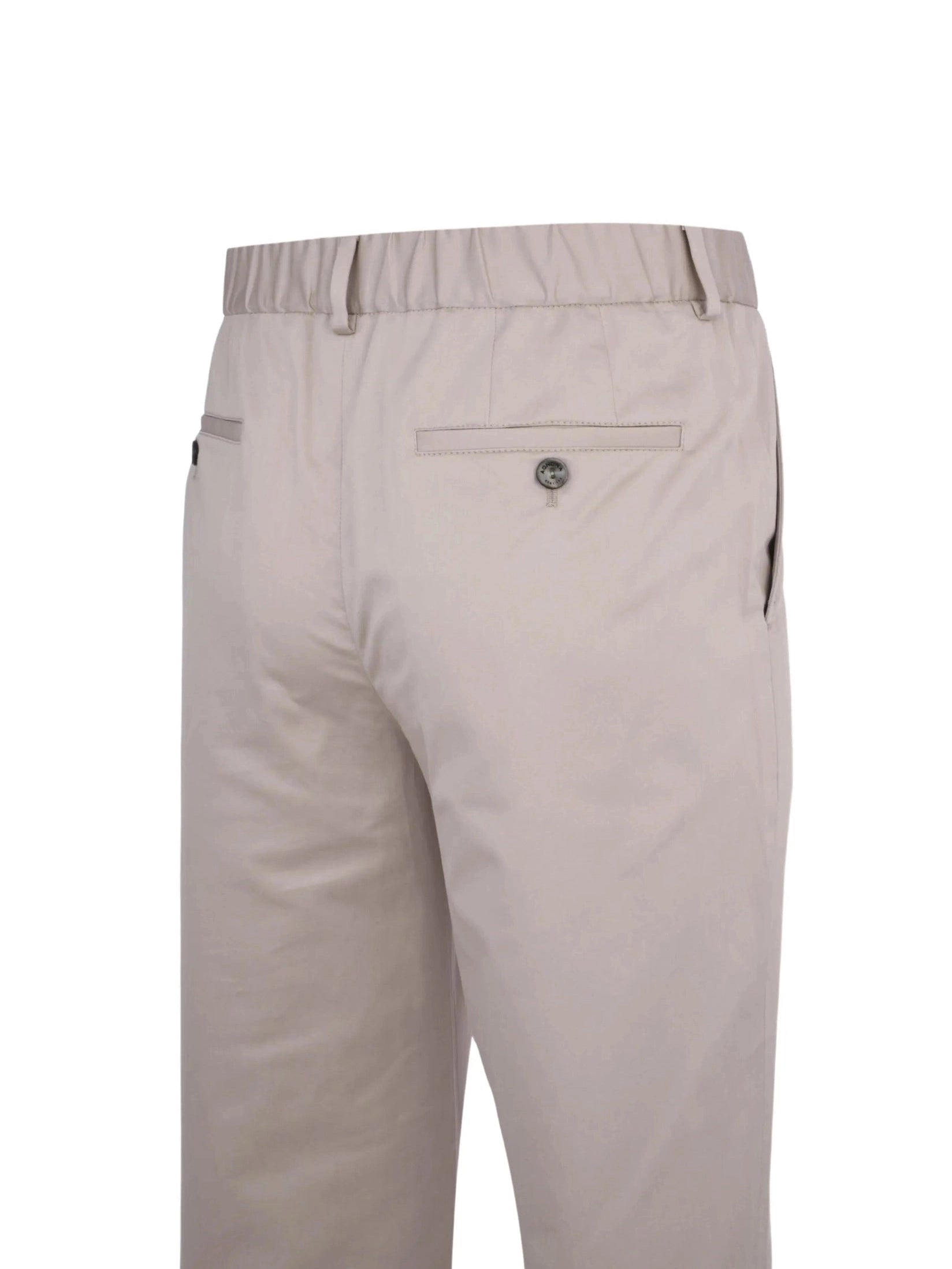 Long formal trouser cotton satin