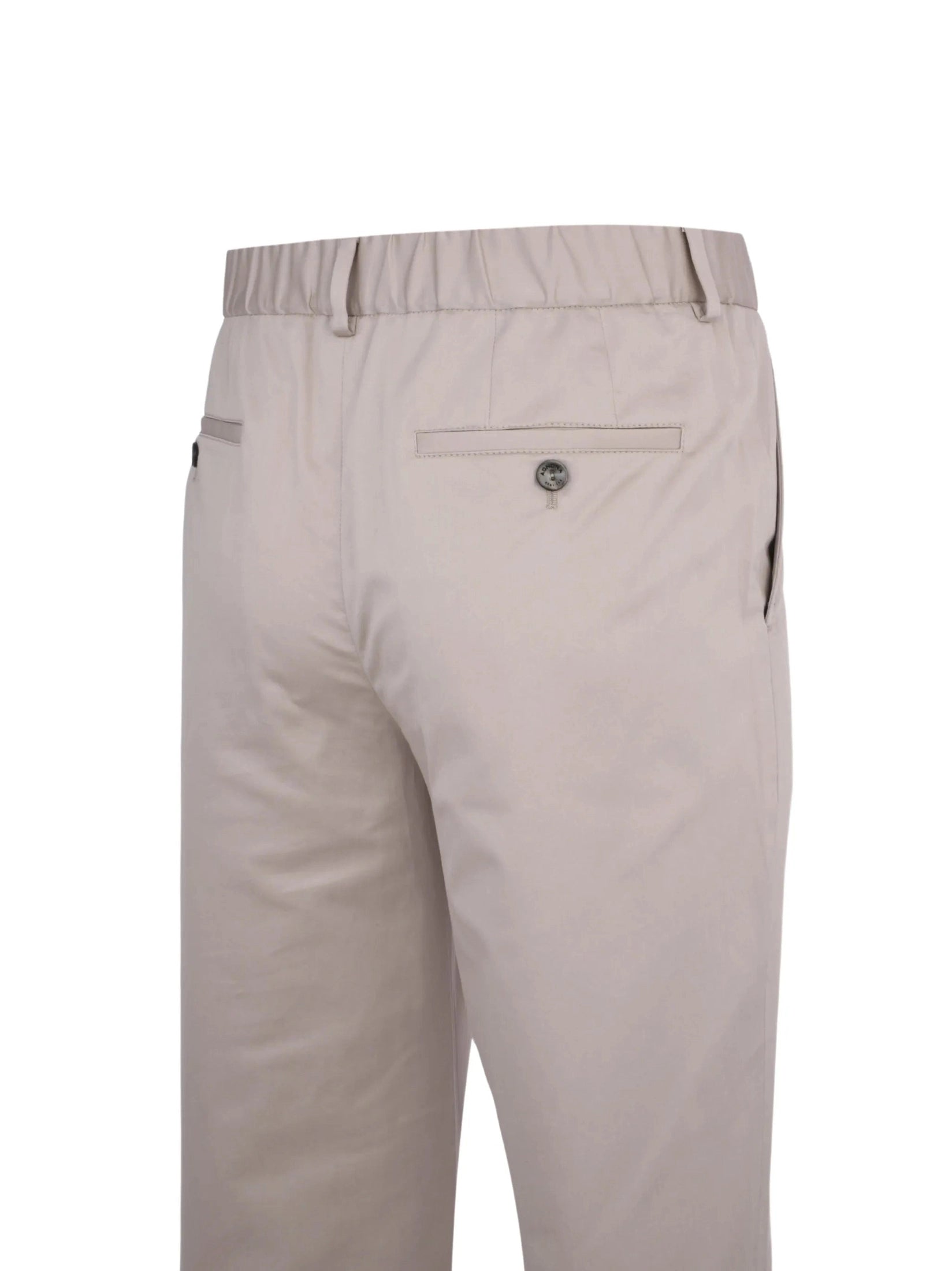 Long formal trouser cotton satin
