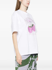 Heavy cotton jersey raspberry