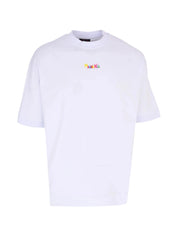 Heritage logo over t-shirt