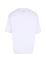 Heritage logo over t-shirt