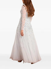 Starry nights round neck gown