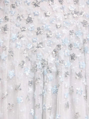 Starry nights round neck gown
