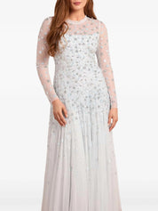 Starry nights round neck gown