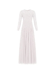 Starry nights round neck gown