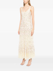 Sylvia rose scoop neck ankle gown
