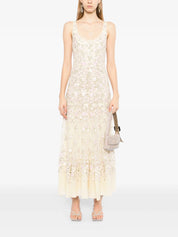 Sylvia rose scoop neck ankle gown