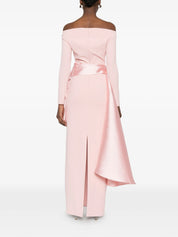 The Kiana Maxi Dress in Putty Pink