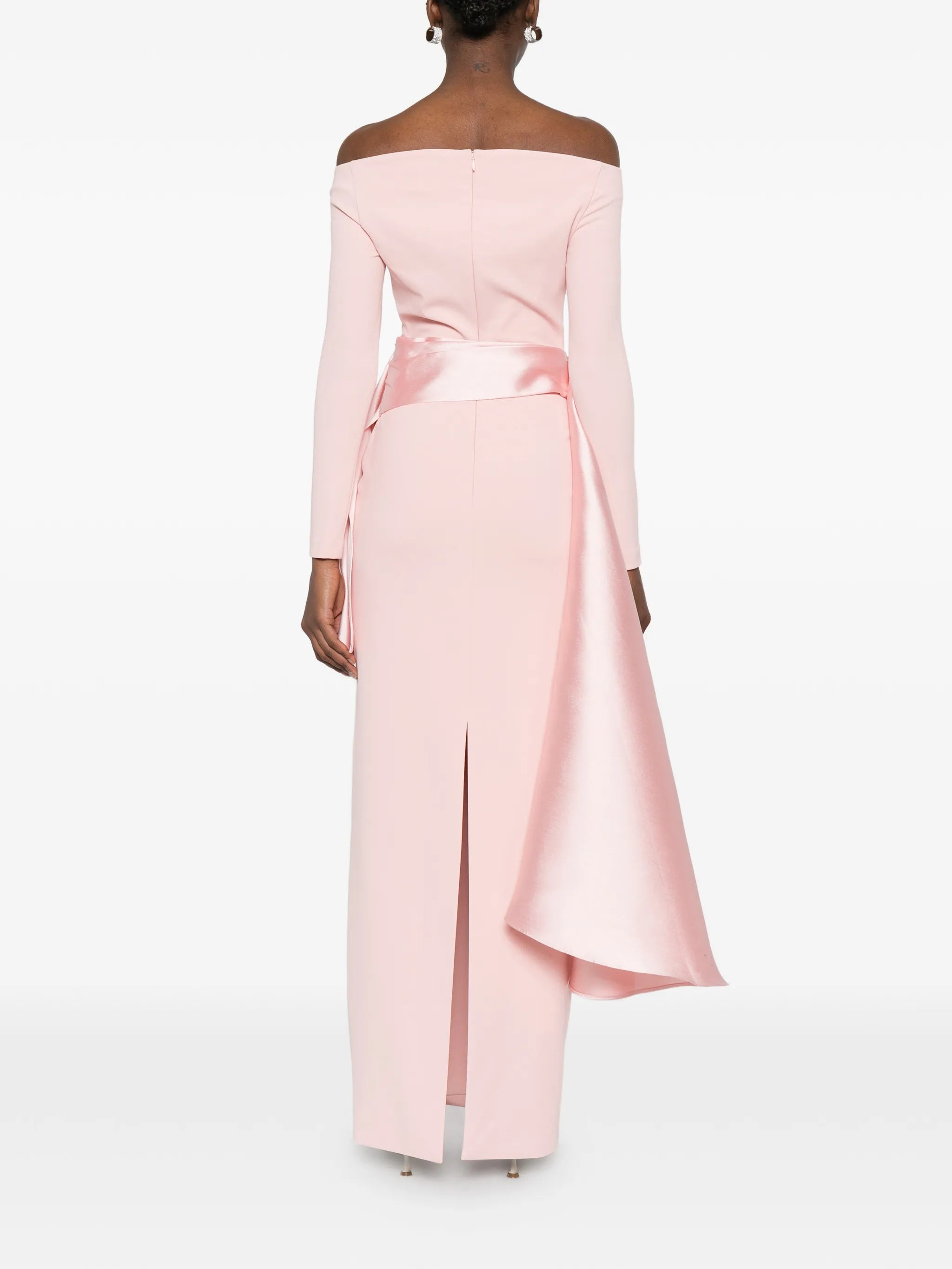 The Kiana Maxi Dress in Putty Pink