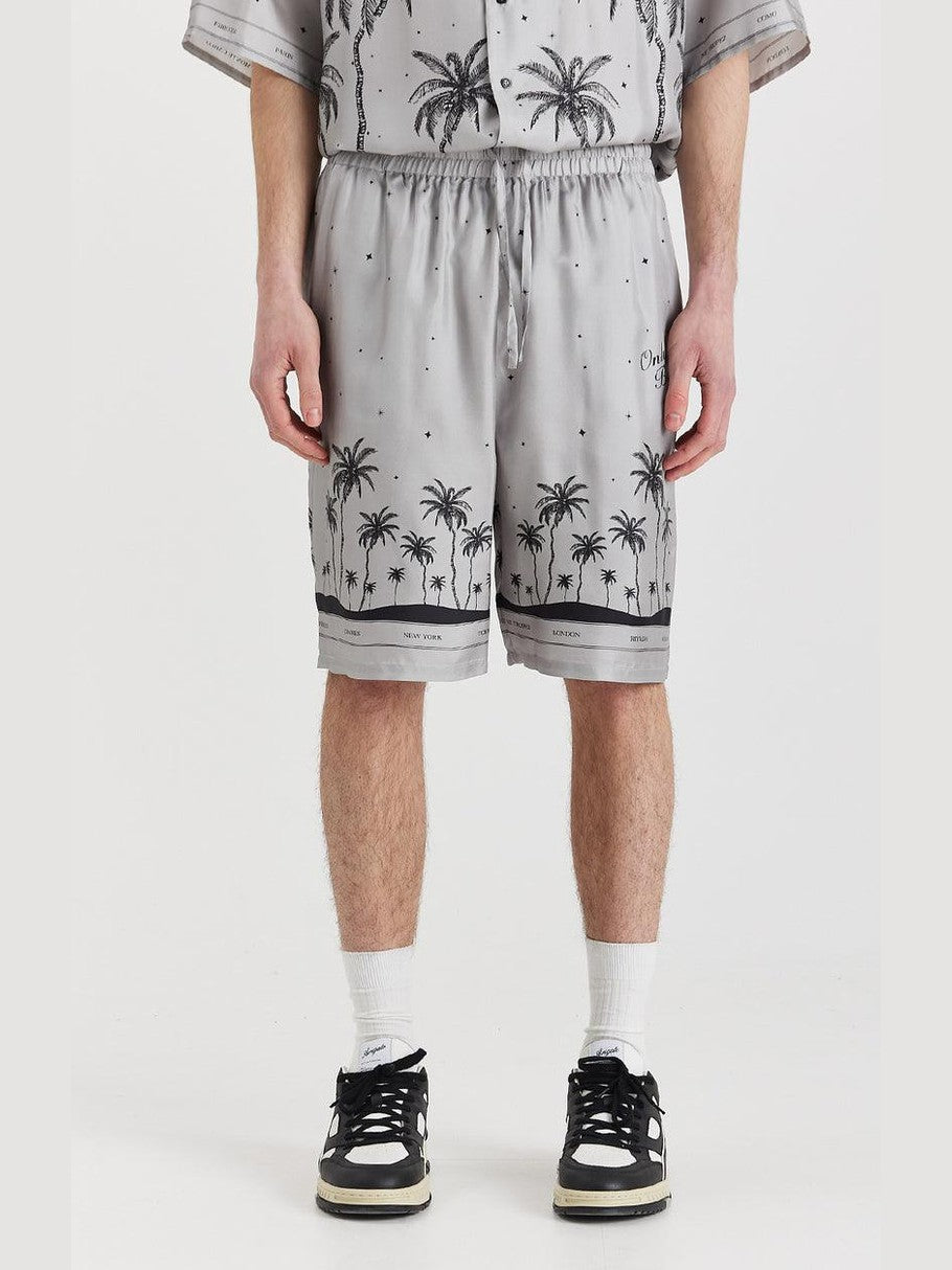 Desert cloud silk shorts