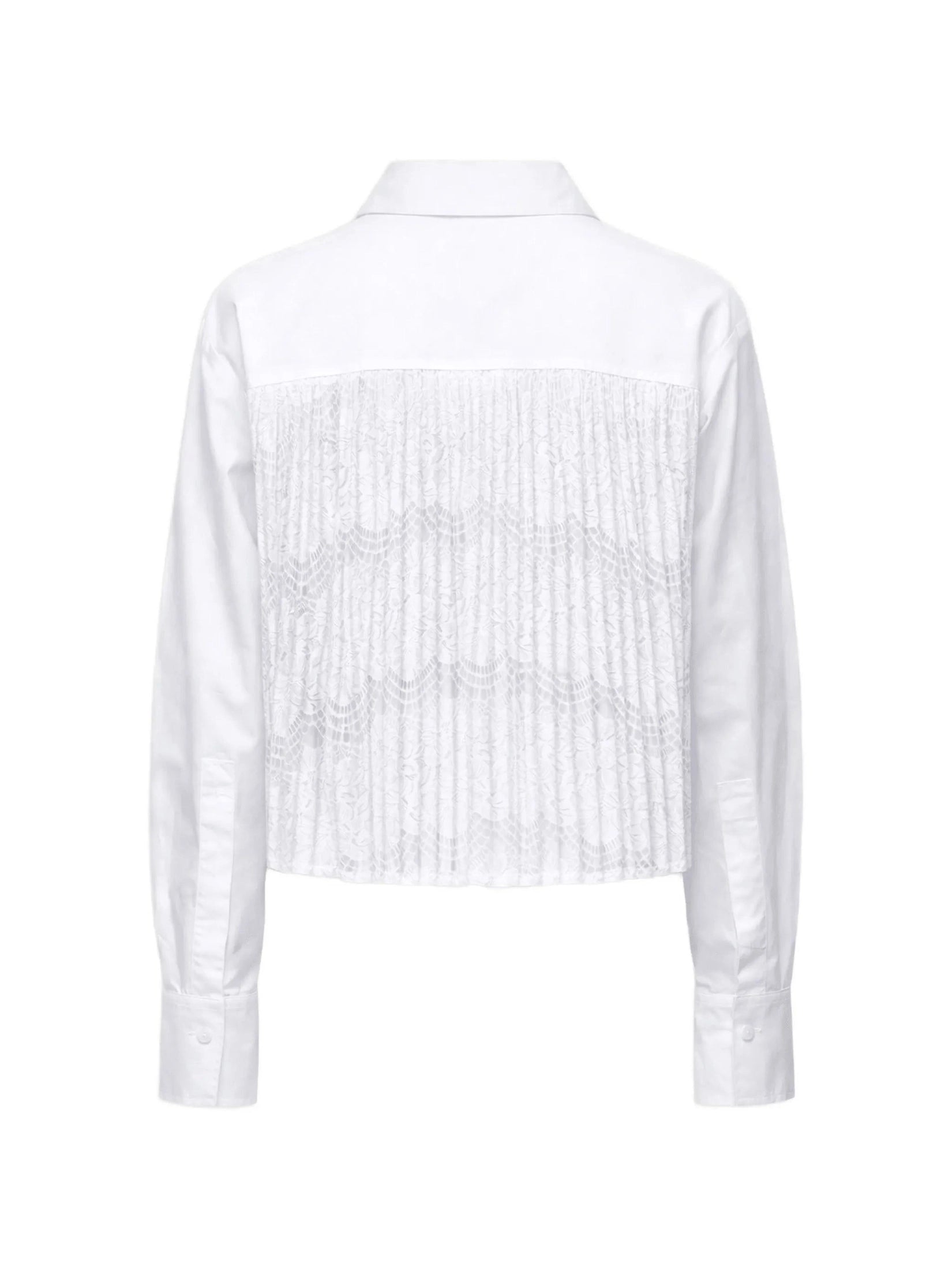 Kacey cotton lace shirt