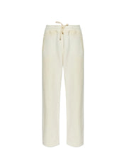 Star/ unisex wide jogging back zipped pocket/ vintage treatment