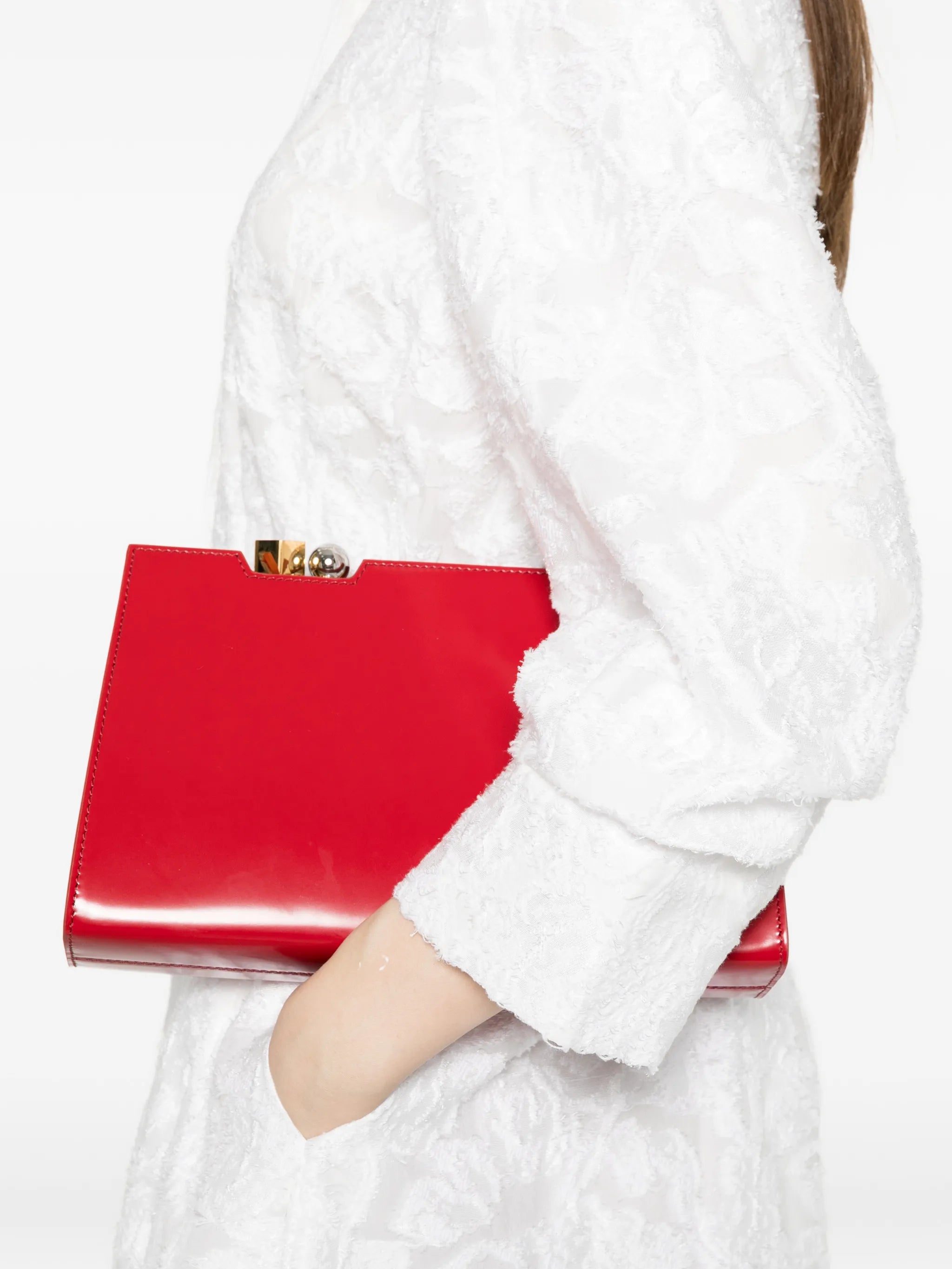 Courtney l/s belted gown