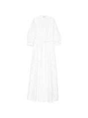Courtney l/s belted gown