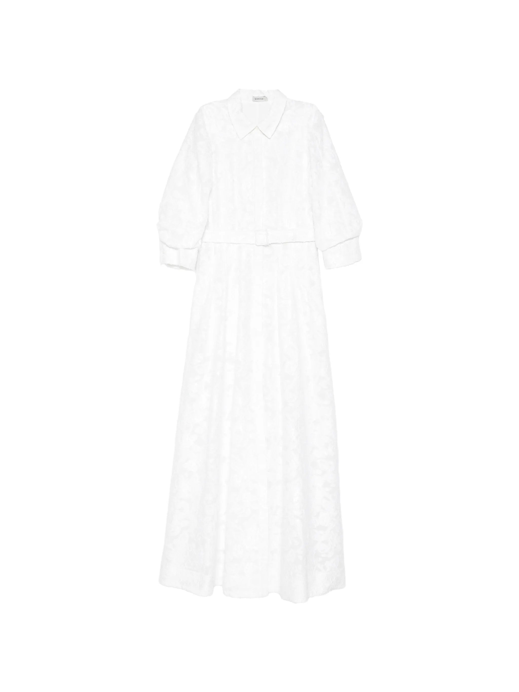 Courtney l/s belted gown