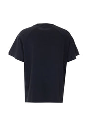 Logo-print washed T-shirt ff