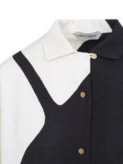 Alberta Ferretti colour-block shirt