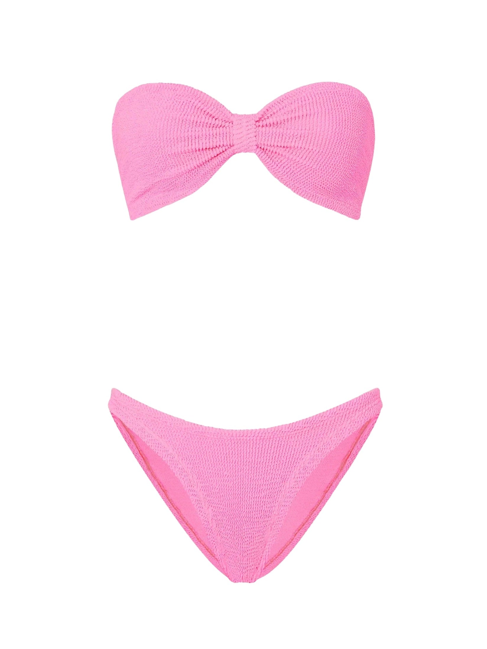 Jean bikini crinkle bubblegum