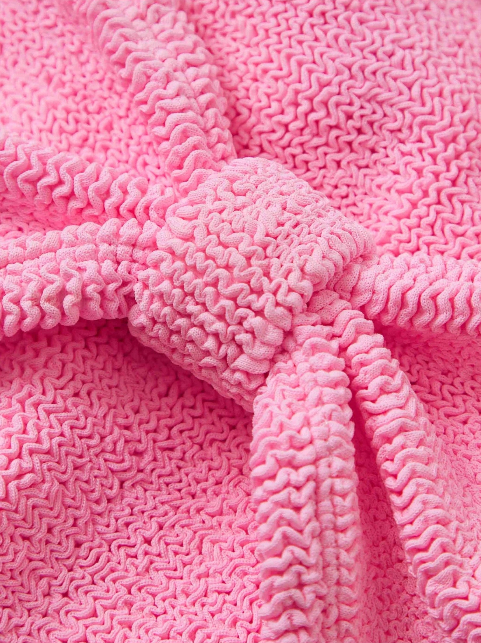 Jean bikini crinkle bubblegum