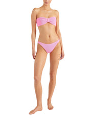 Jean bikini crinkle bubblegum