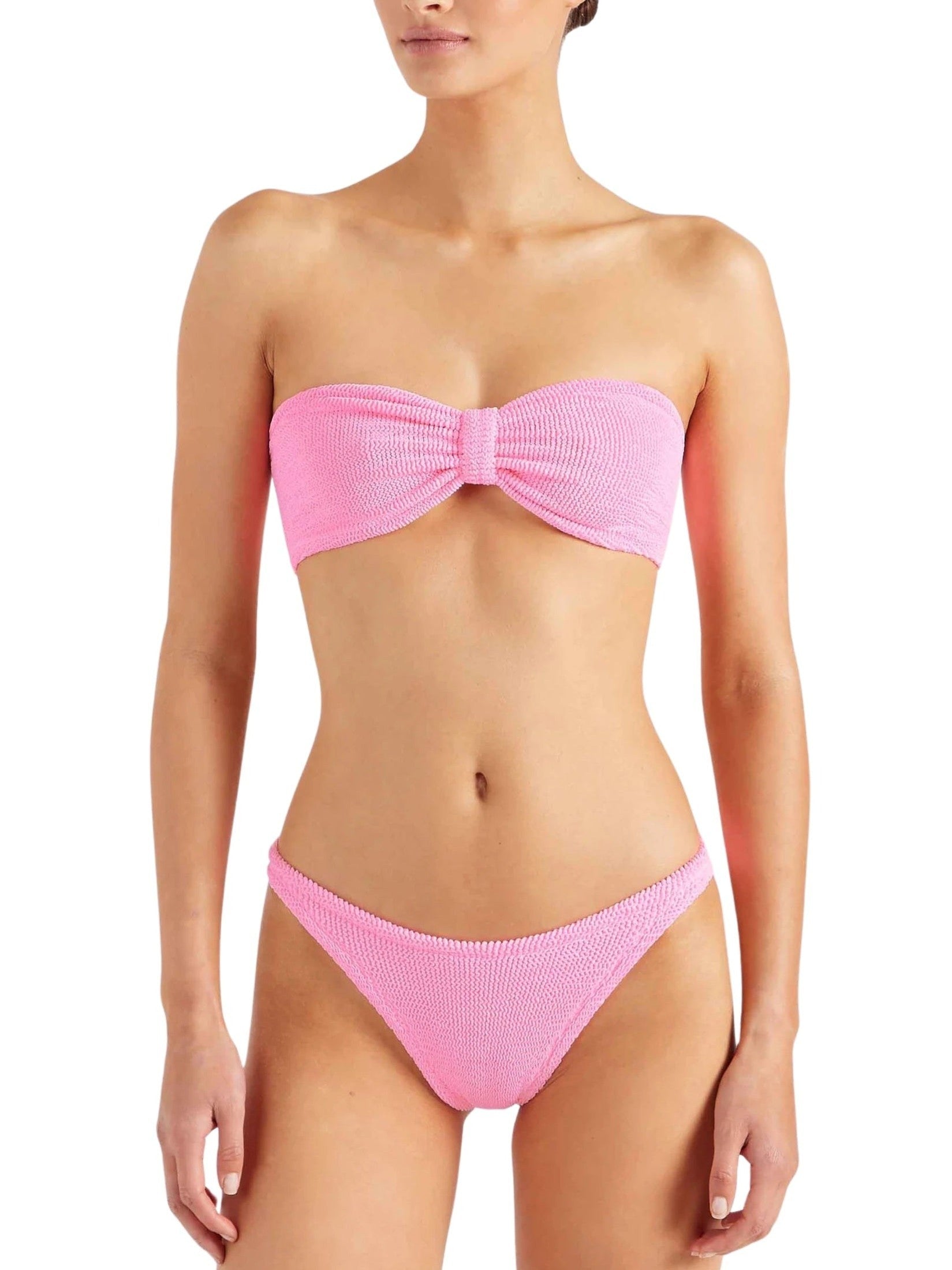 Jean bikini crinkle bubblegum