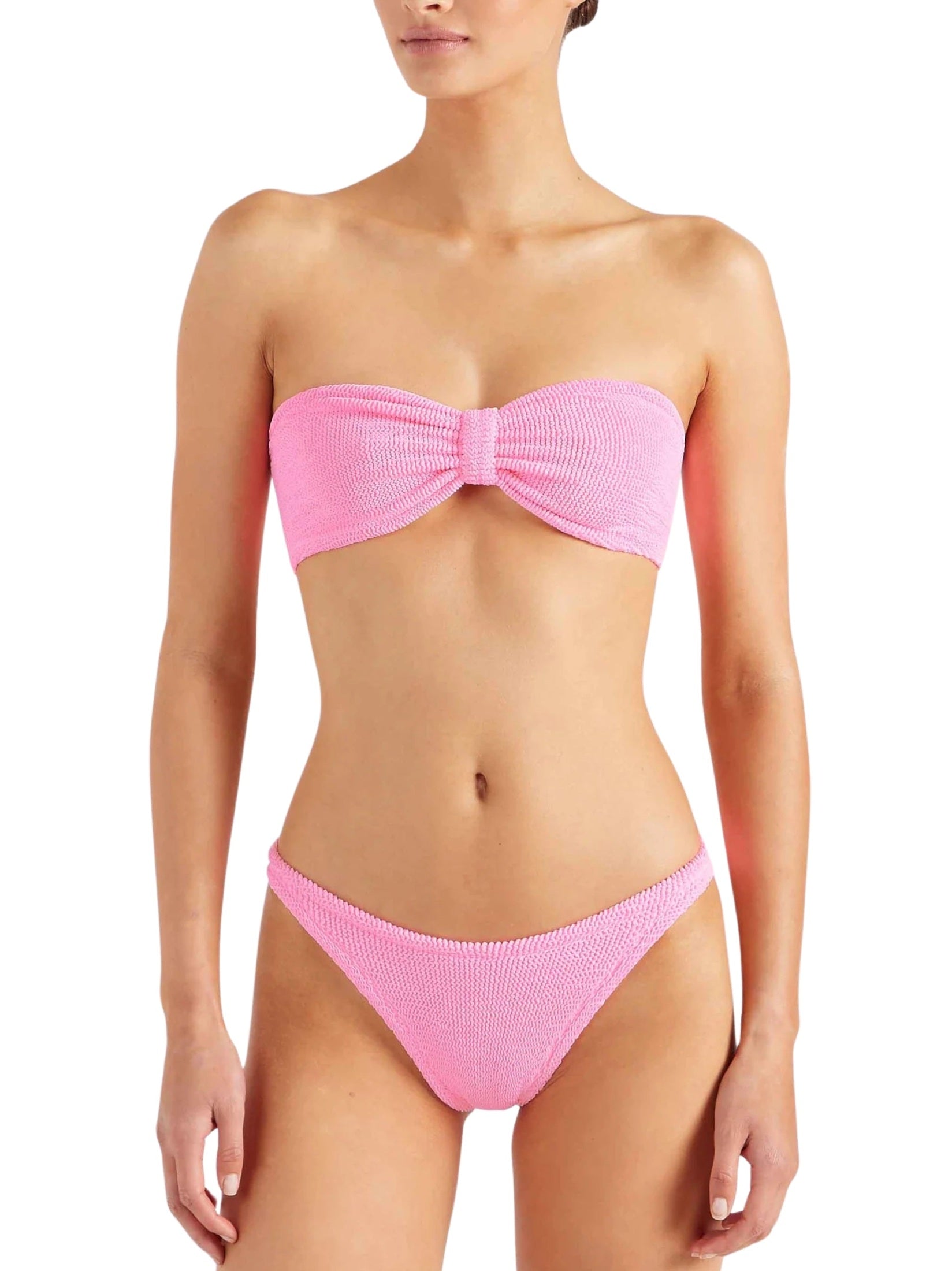 Jean bikini crinkle bubblegum