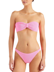 Jean bikini crinkle bubblegum