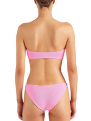 Jean bikini crinkle bubblegum