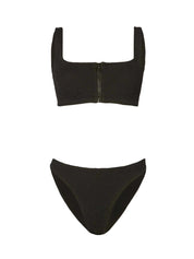 Dallas bikini - a crinkle black