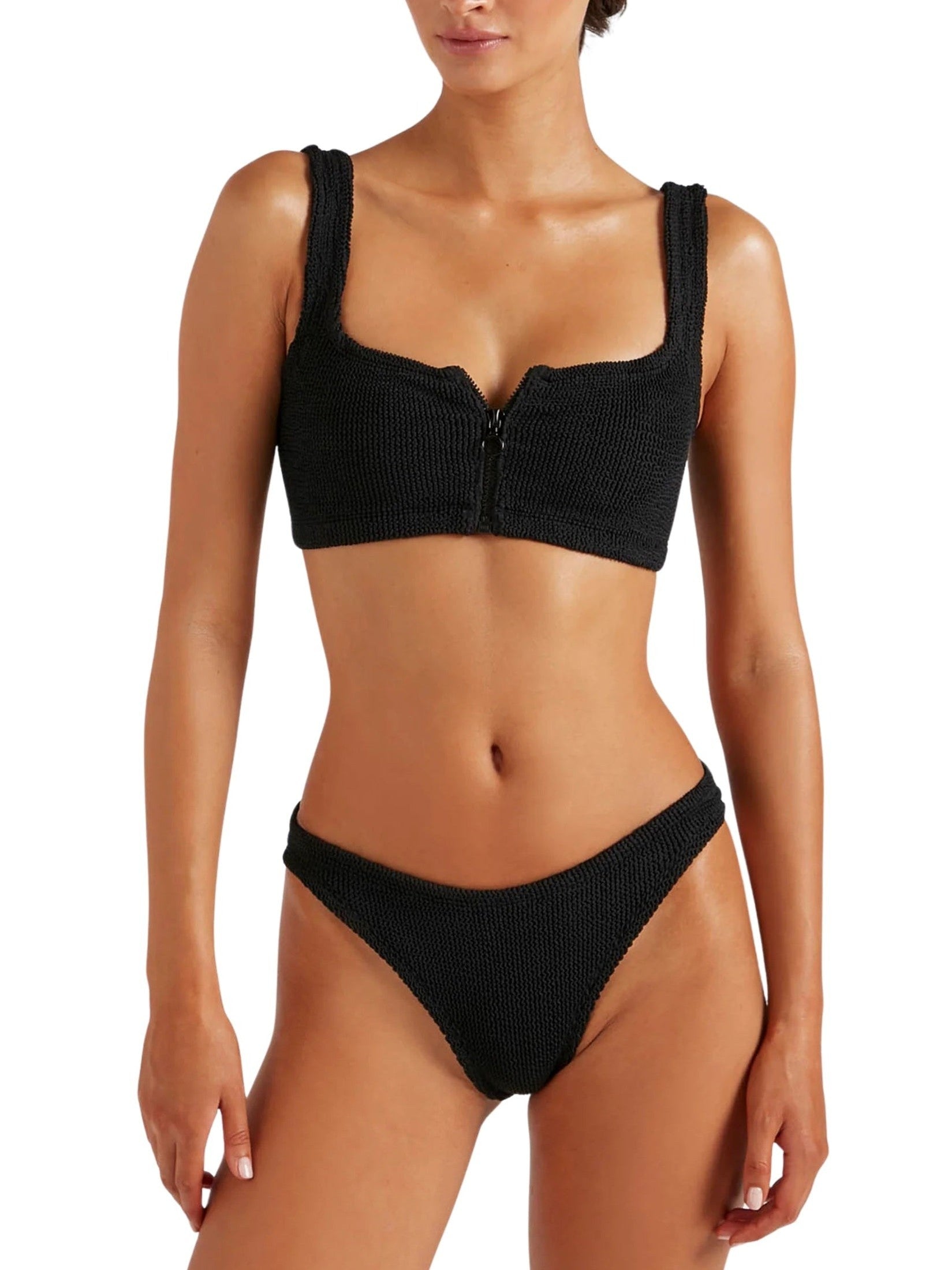 Dallas bikini - a crinkle black