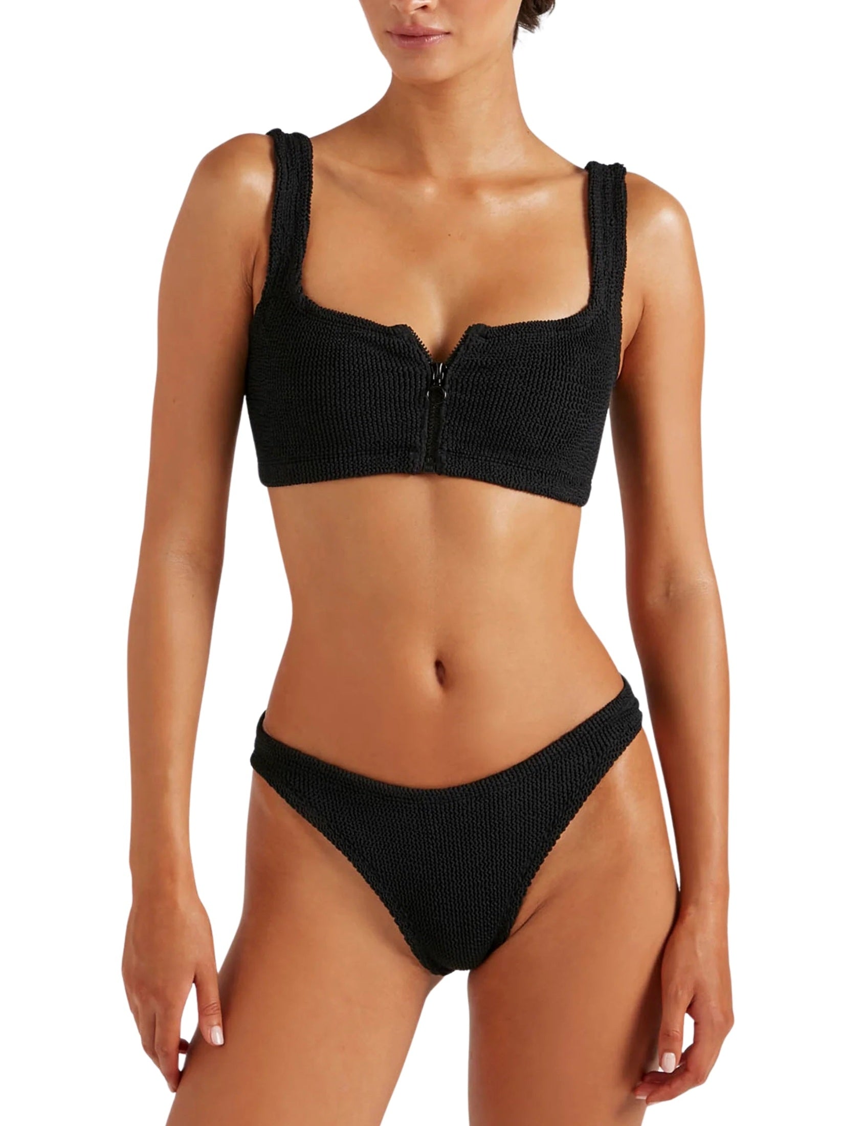 Dallas bikini - a crinkle black