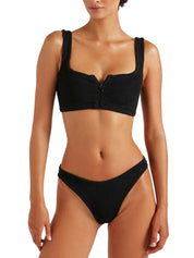 Dallas bikini - a crinkle black