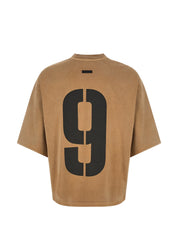 Graphic-Print Logo-Patch T-Shirt