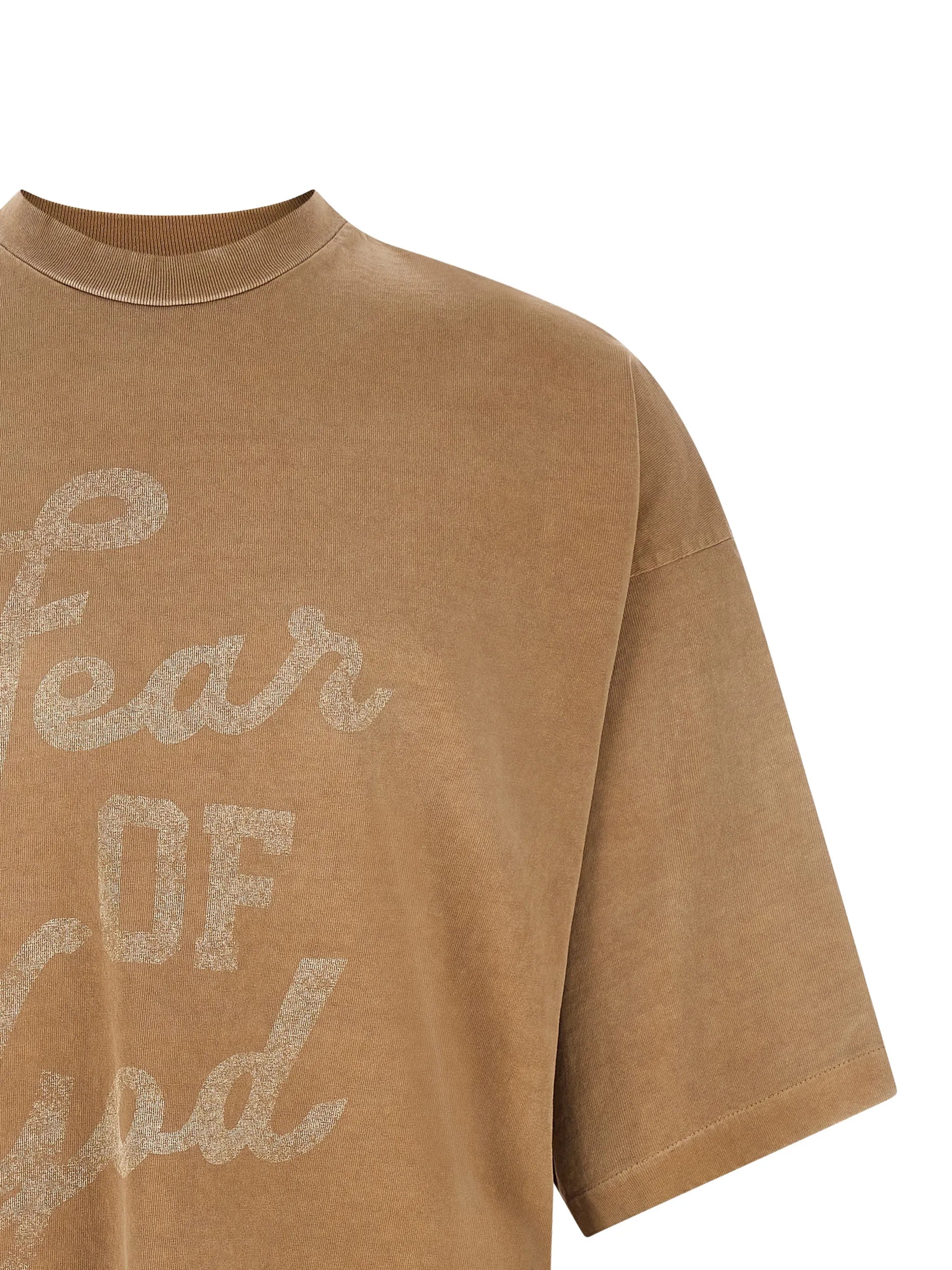Graphic-Print Logo-Patch T-Shirt