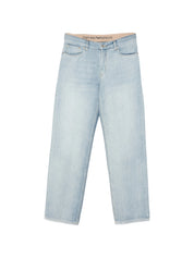 Emporio Armani logo-plaque straight jeans