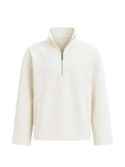 Jersey quarter zip