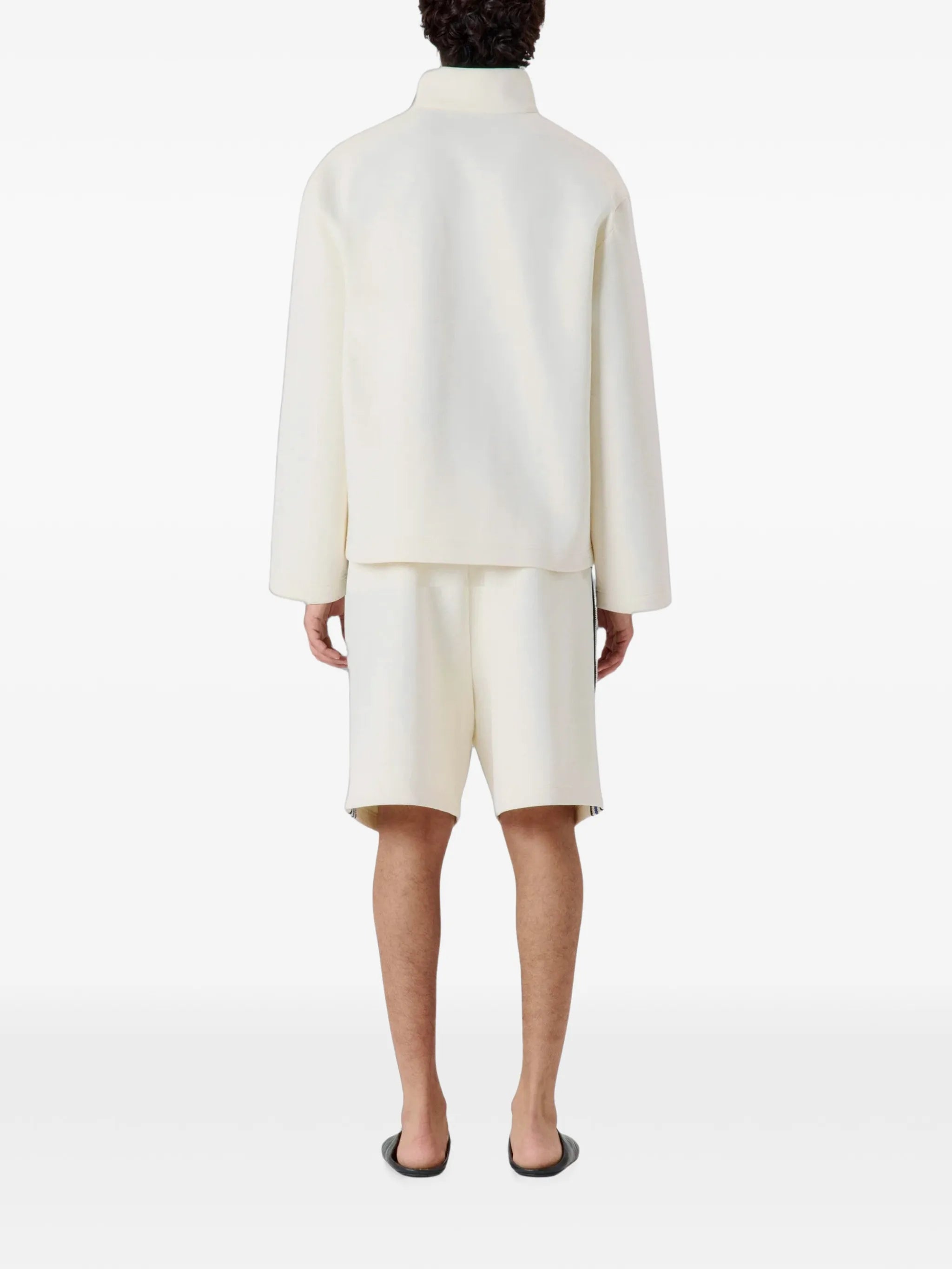 Jersey quarter zip