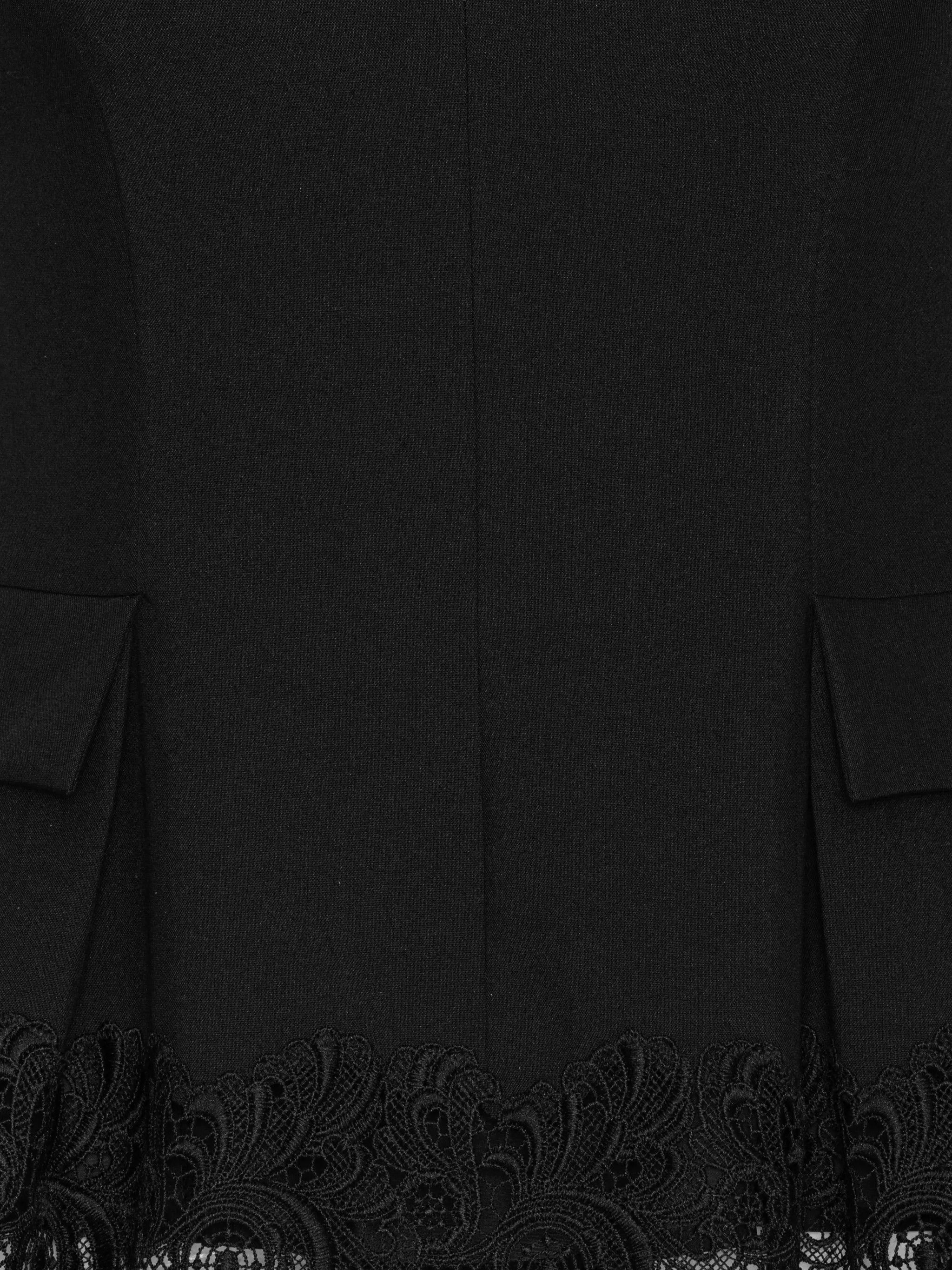 Peplum bustier top