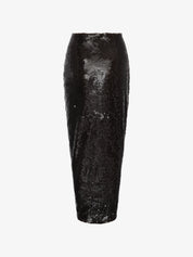 Sequins knot skirt