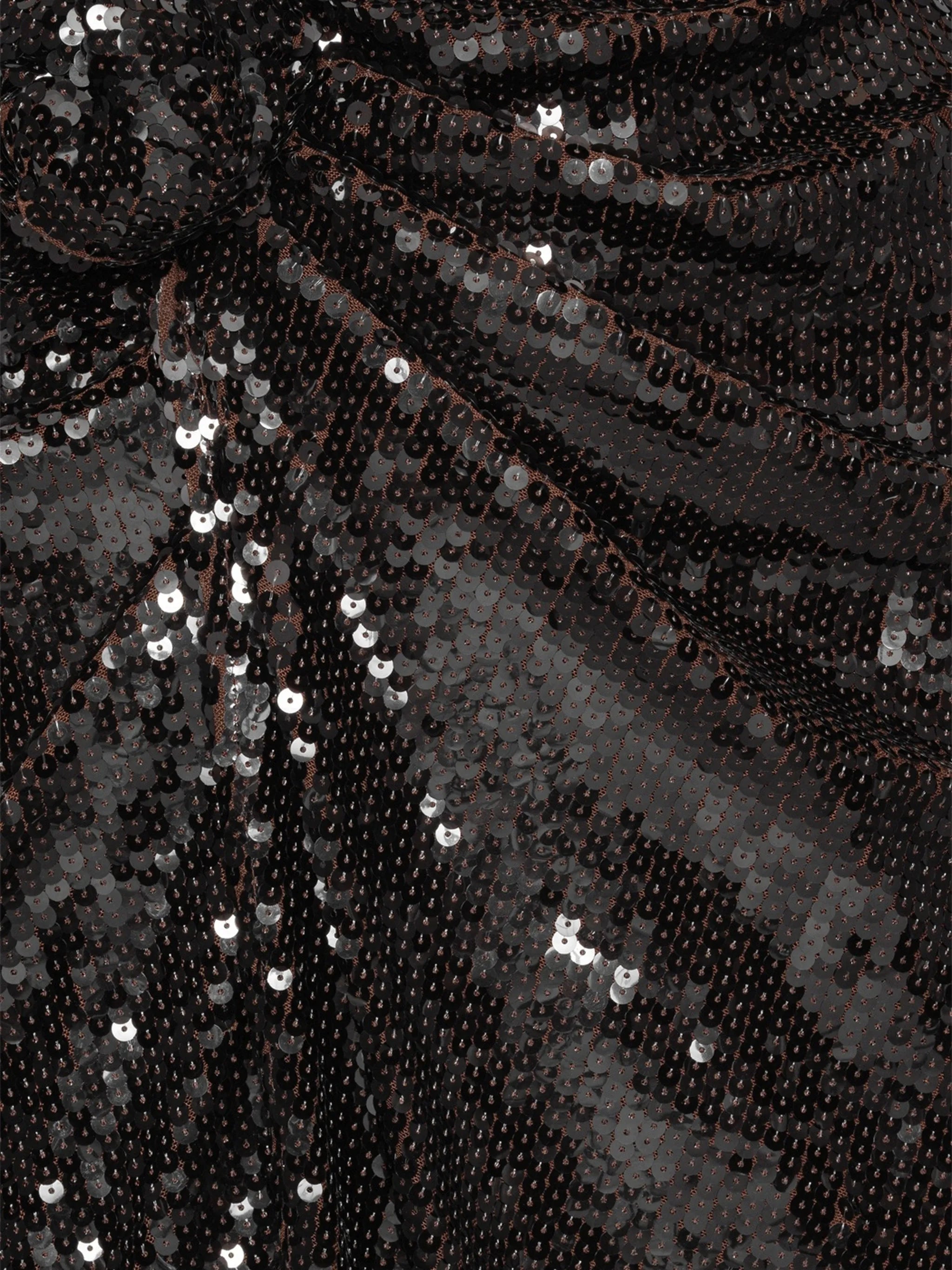 Sequins knot skirt