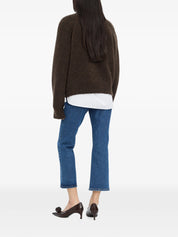Knit flower jumper