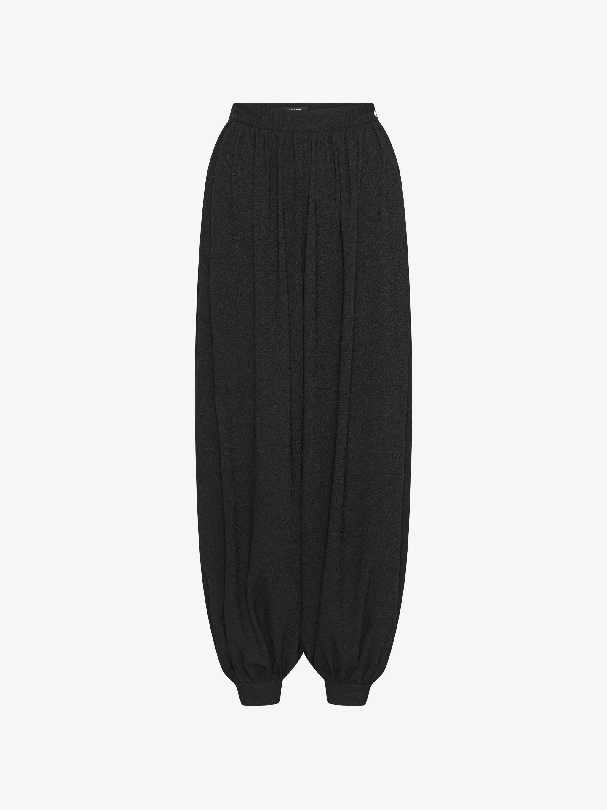 Balloon pleated pants