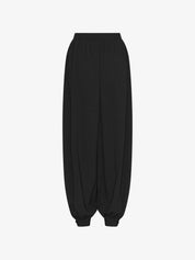 Balloon pleated pants