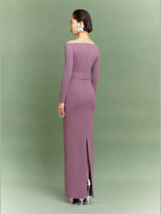 The sabina maxi dress in acai