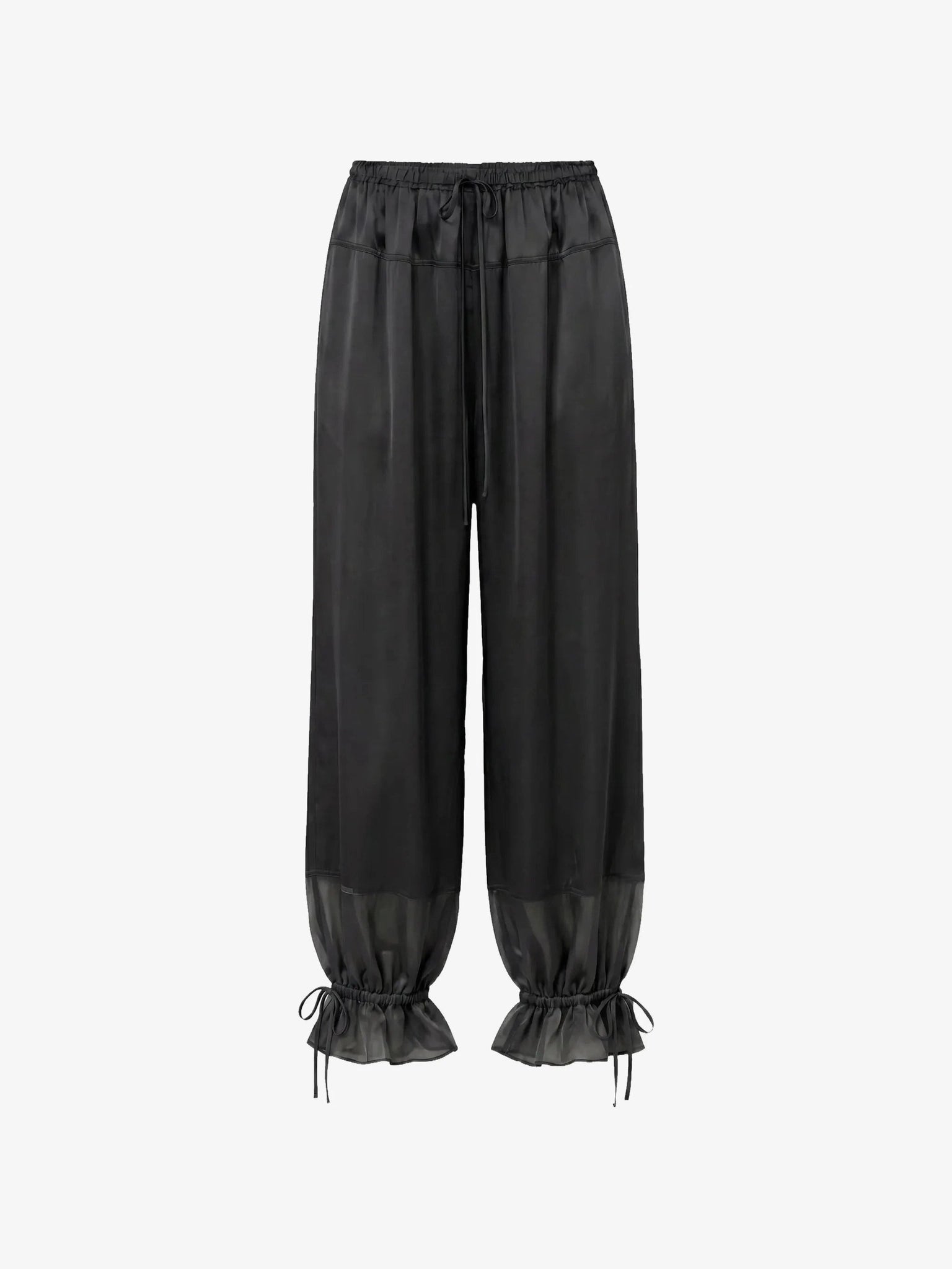 Camile silk cinched pant