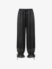 Camile silk cinched pant