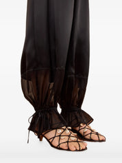 Camile silk cinched pant