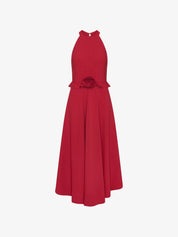 Flower detail dress