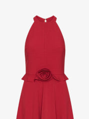 Flower detail dress